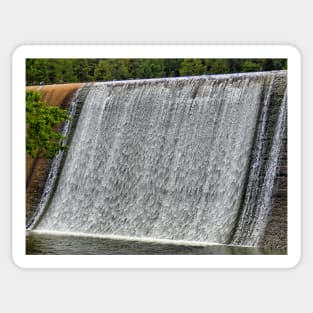 Evergreen Dam Falls Sticker